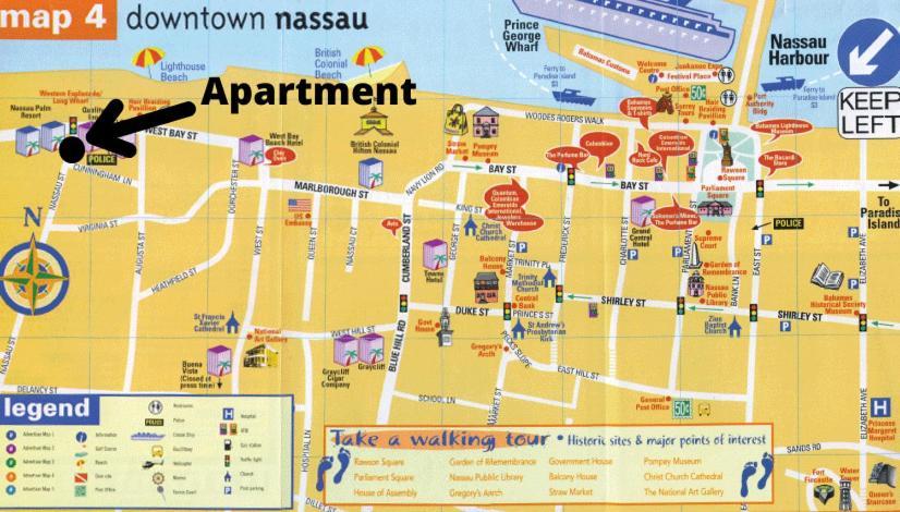 Apartment In Downtown At The Beach Nassau Exteriér fotografie